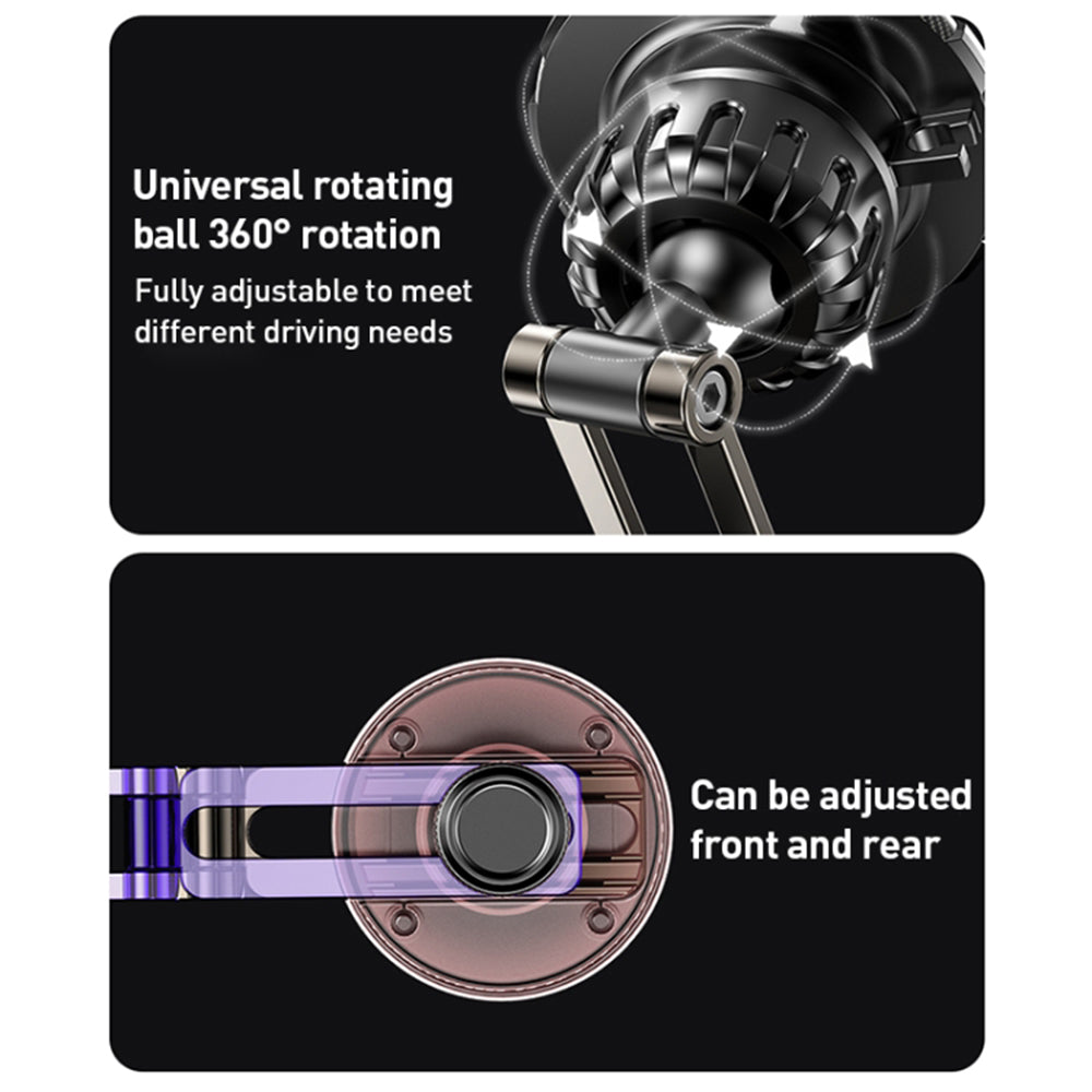 Suport Auto Magnetic Yesido C198, Universal, Gri