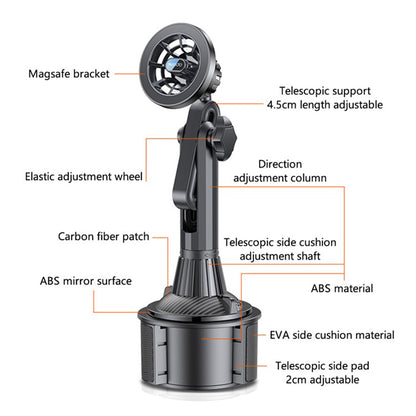 Suport Auto Magnetic Yesido C200, Universal, Negru