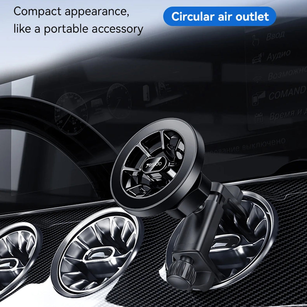 Suport Auto Magnetic Yesido C221, Universal, Negru