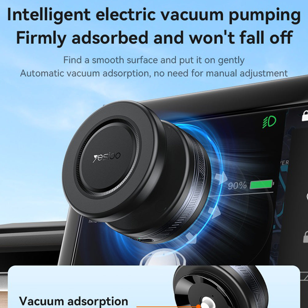 Suport Auto Magnetic Yesido C224, Universal, Negru