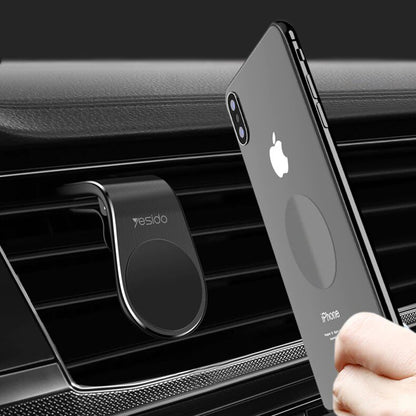 Suport Auto Magnetic Yesido C64, Universal, Negru