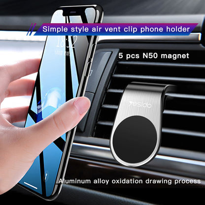 Suport Auto Magnetic Yesido C64, Universal, Negru