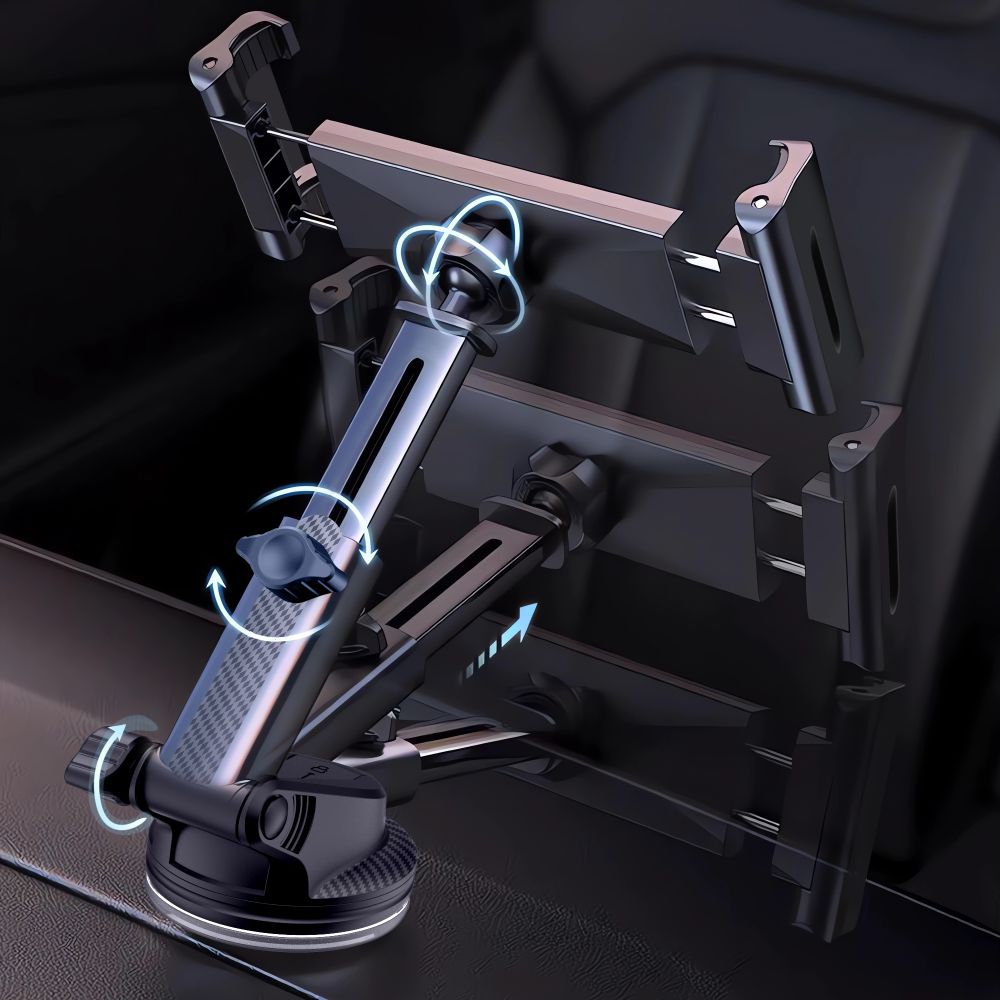 Suport Auto Tech-Protect V4 pentru Tableta, 141mm - 280mm, Negru