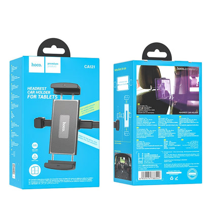 Suport Auto Tetiera HOCO CA121 pentru Telefon / Tableta, 4.7inch - 10.5inch, Negru