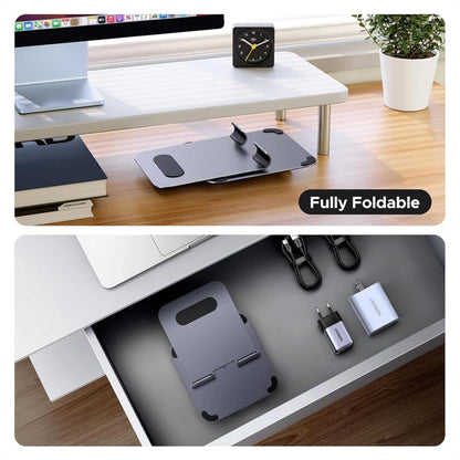 Suport Birou UGREEN LP894 (45860) pentru Telefon / Tableta, 4inch - 13inch, Gri
