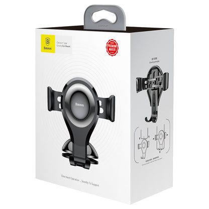 Suport Auto Baseus Osculum Gravity, 63mm - 85mm, Negru