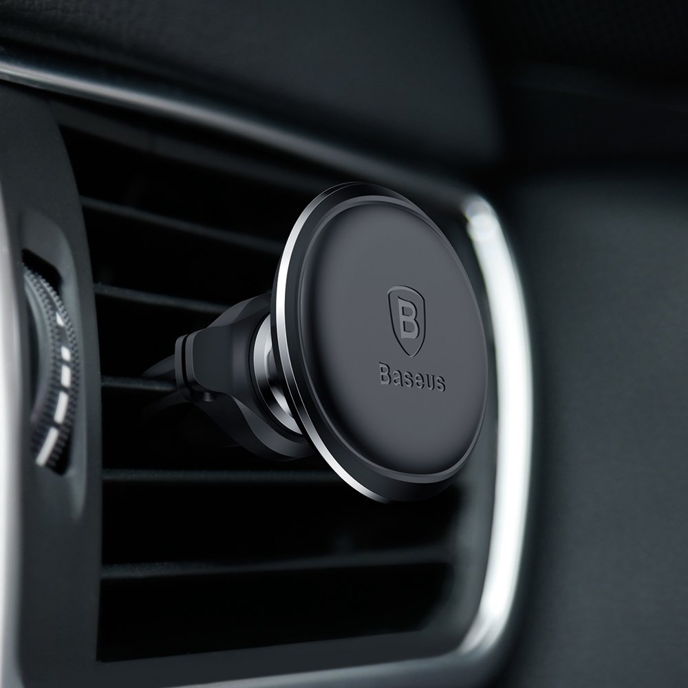 Suport Auto Magnetic Baseus Air Vent, Universal, Negru SUGX-A0