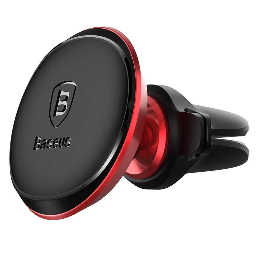 Suport Auto Magnetic Baseus Air Vent, Universal, Rosu SUGX-A09