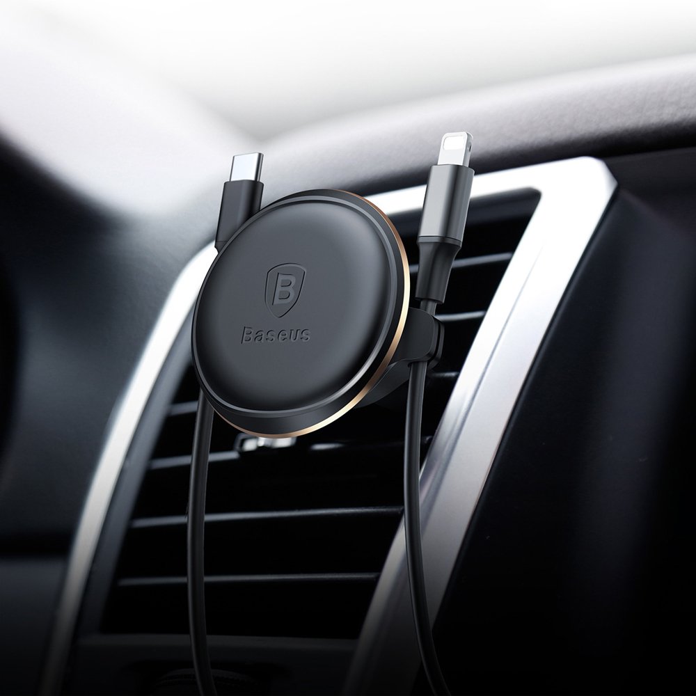 Suport Auto Magnetic Baseus Air Vent, Universal, Negru SUGX-A0