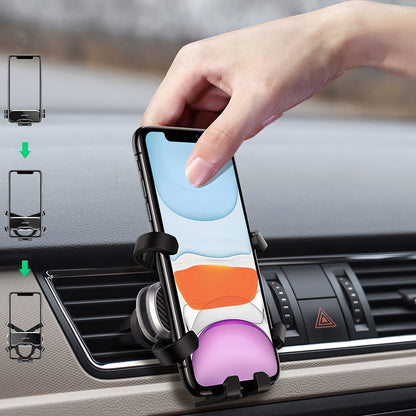 Suport Auto UGREEN Gravity Air Vent, Universal, Negru