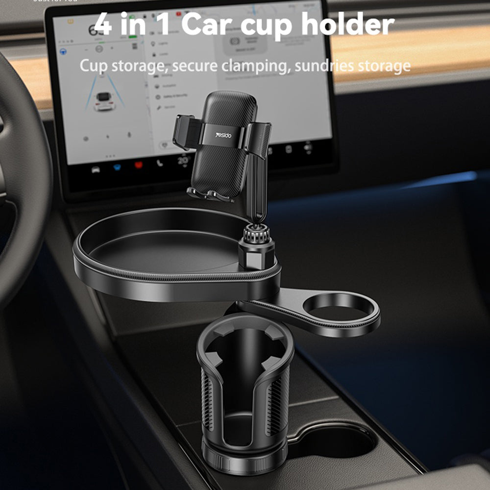 Suport Auto Yesido C274, 4.7inch - 7.2inch, Negru