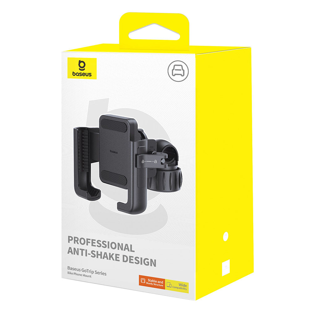 Suport Bicicleta Baseus GoTrip, 5.7inch - 7.2inch, Negru C40572301111-00