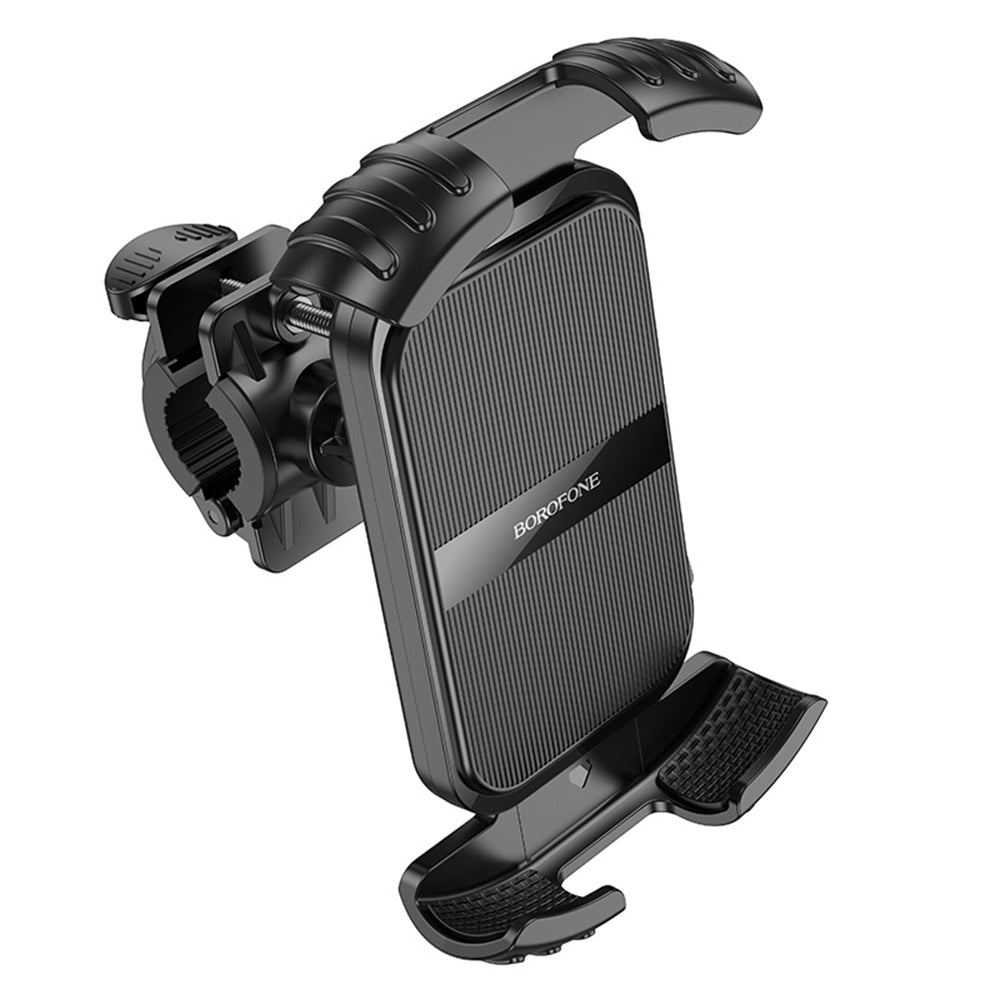 Suport Bicicleta Motocicleta Borofone BH105 Basalt, 4.7inch - 7inch, Negru