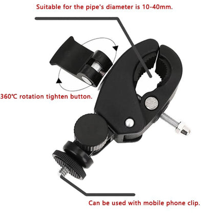 Suport Bicicleta Camera Sport Techsuit CAL07 pentru GoPro, Negru
