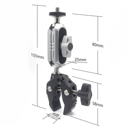 Suport Bicicleta Camera Sport Techsuit JX-006 pentru GoPro, Negru
