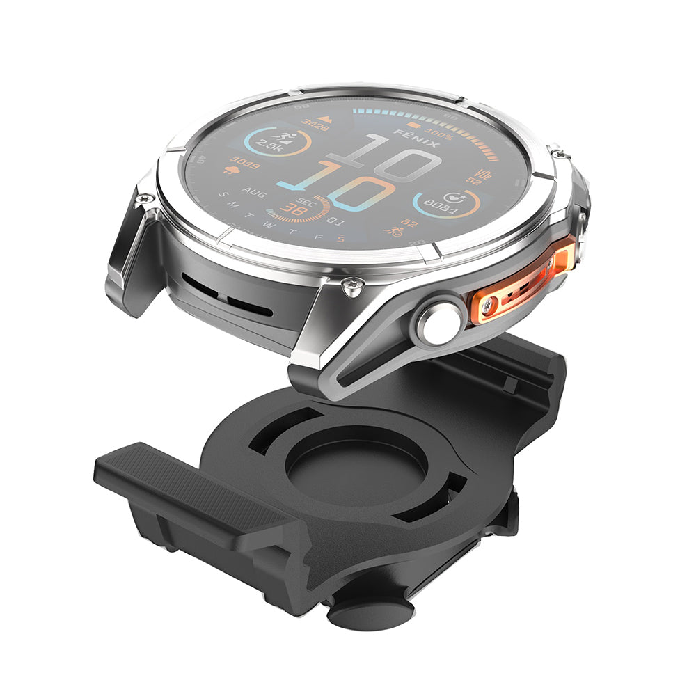 Suport Bicicleta Fixed pentru Garmin Watch 22mm / Edge Computer, Negru