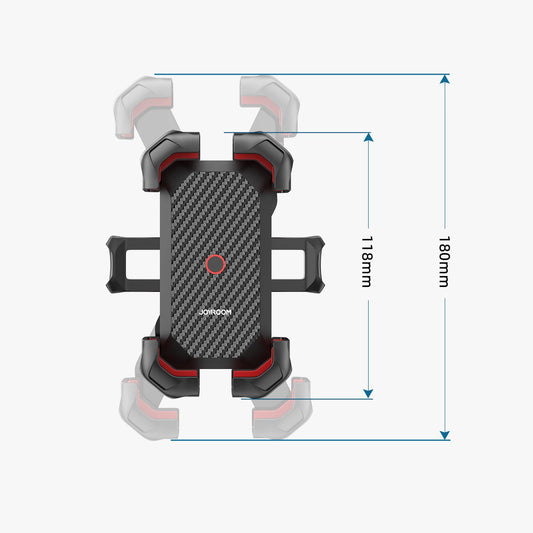 Suport Bicicleta Joyroom JR-ZS288-m, 4.7inch - 7inch, Negru