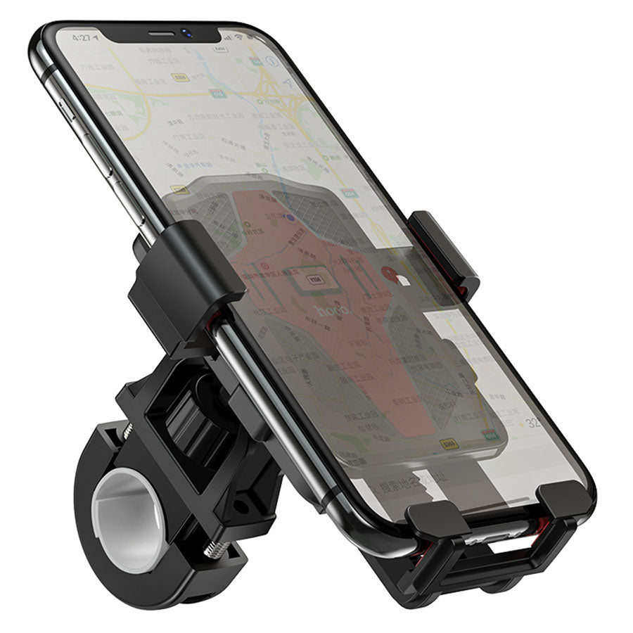 Suport Bicicleta Motocicleta HOCO CA73, 4.5inch - 7inch, Negru Rosu