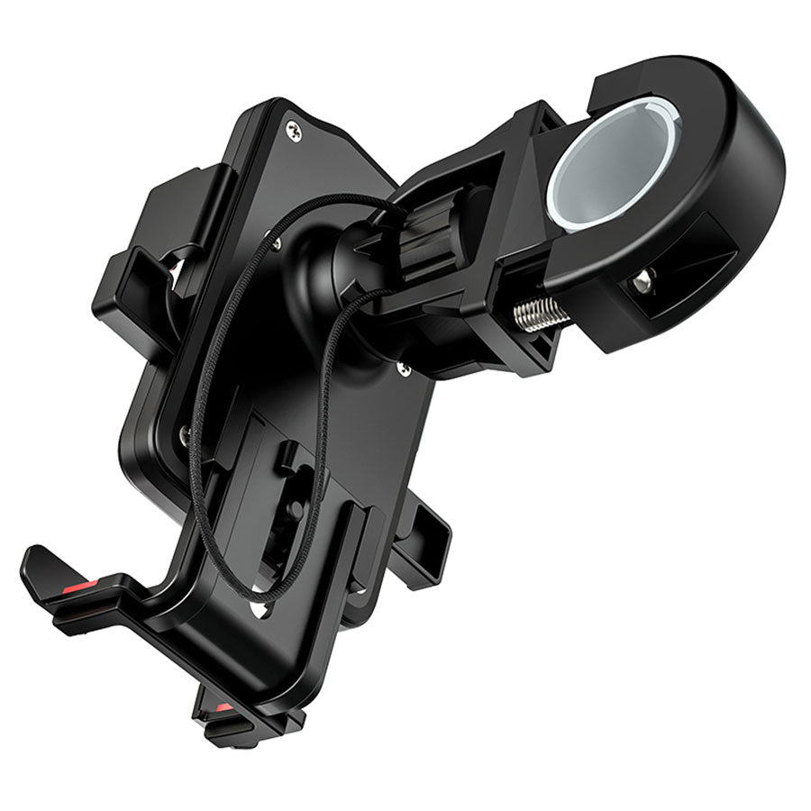 Suport Bicicleta Motocicleta HOCO CA73, 4.5inch - 7inch, Negru Rosu
