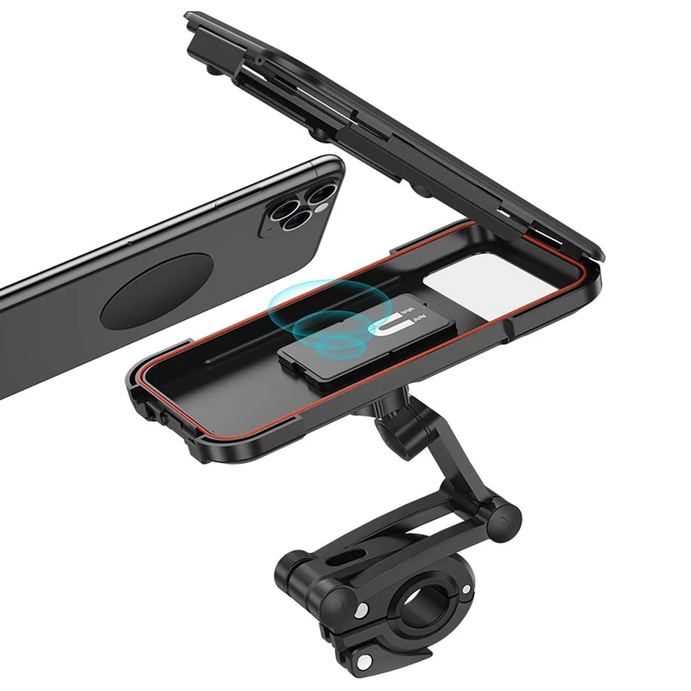 Suport Bicicleta Motocicleta HOCO CA101, 4.5inch - 7inch, Negru