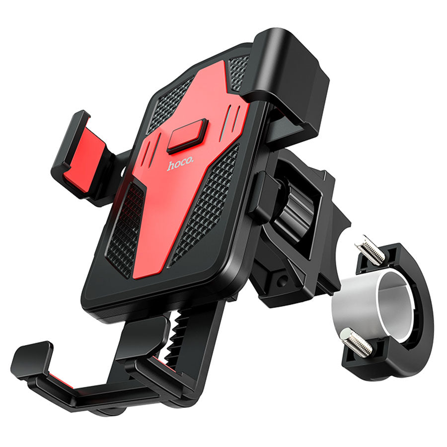 Suport Bicicleta Motocicleta HOCO CA73, 4.5inch - 7inch, Negru Rosu
