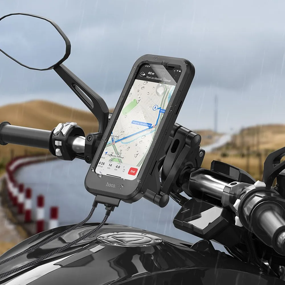 Suport Bicicleta Motocicleta HOCO CA101, 4.5inch - 7inch, Negru