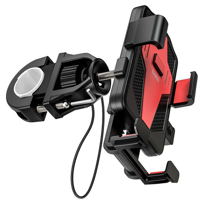 Suport Bicicleta Motocicleta HOCO CA73, 4.5inch - 7inch, Negru Rosu