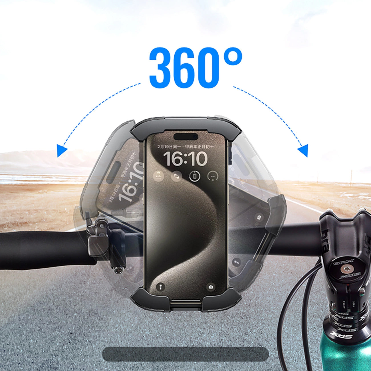 Suport Bicicleta UGREEN LP494, 4.7inch - 6.8inch, Negru