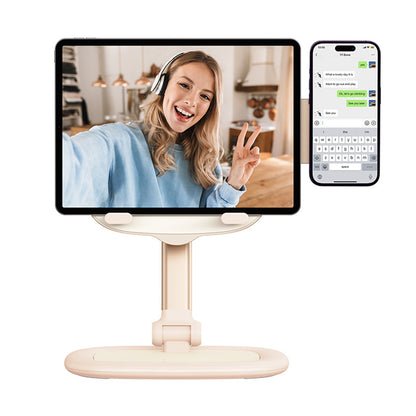 Suport Birou Baseus Seashell Dual, Universal, Roz B10451501411-00