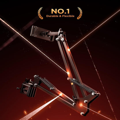 Suport Birou Lisen pentru Telefon / Tableta, 4.7inch - 12.9inch, Negru YL0223060007