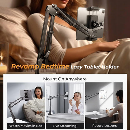 Suport Birou Lisen pentru Telefon / Tableta, 4.7inch - 12.9inch, Negru YL0223060007