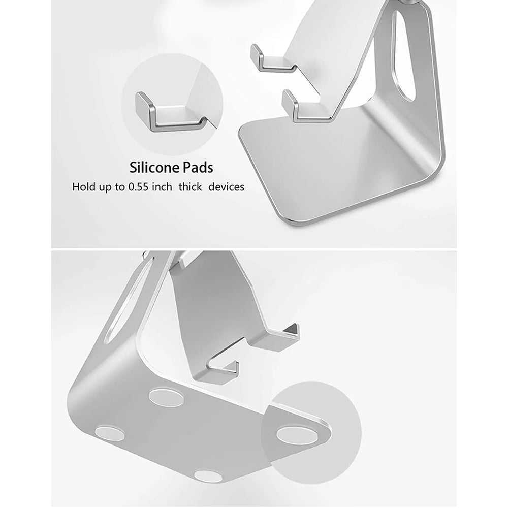 Suport Birou Techsuit Z4a, Universal, Argintiu