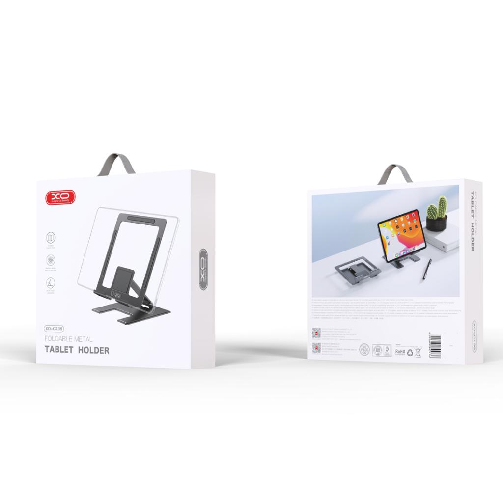 Suport Birou XO Design C136, 4.7inch - 12.9inch, Negru