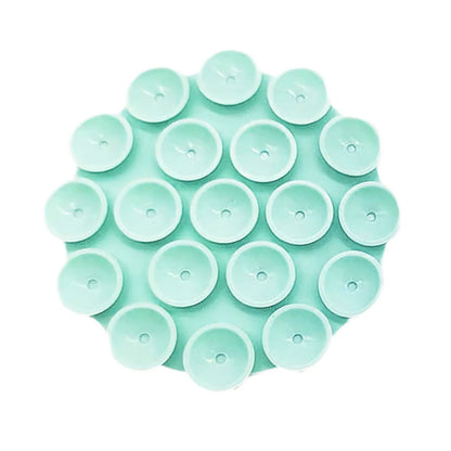 Suport cu Ventuze Techsuit SC-CUP, Vernil