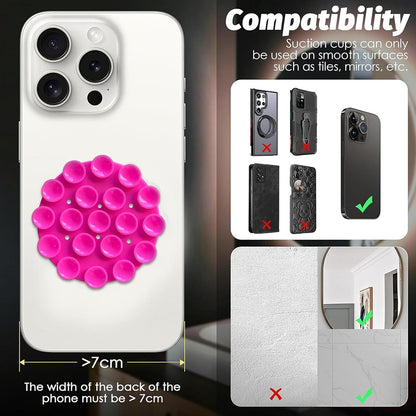 Suport cu Ventuze Techsuit SG-CUP, Verde