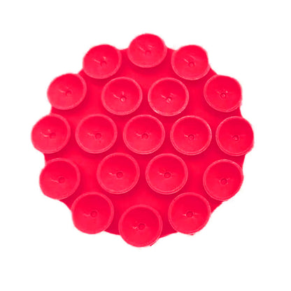 Suport cu Ventuze Techsuit SR-CUP, Rosu