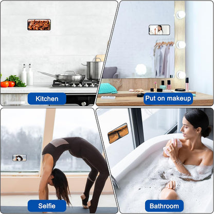 Suport cu Ventuze Techsuit SW-PAD, Alb