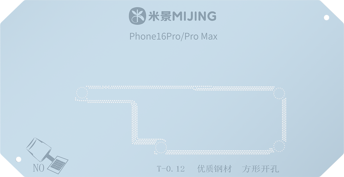 Suport de Lucru Reballing Mijing Z20 pentru Apple iPhone 16 Series