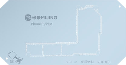 Suport de Lucru Reballing Mijing Z20 pentru Apple iPhone 16 Series