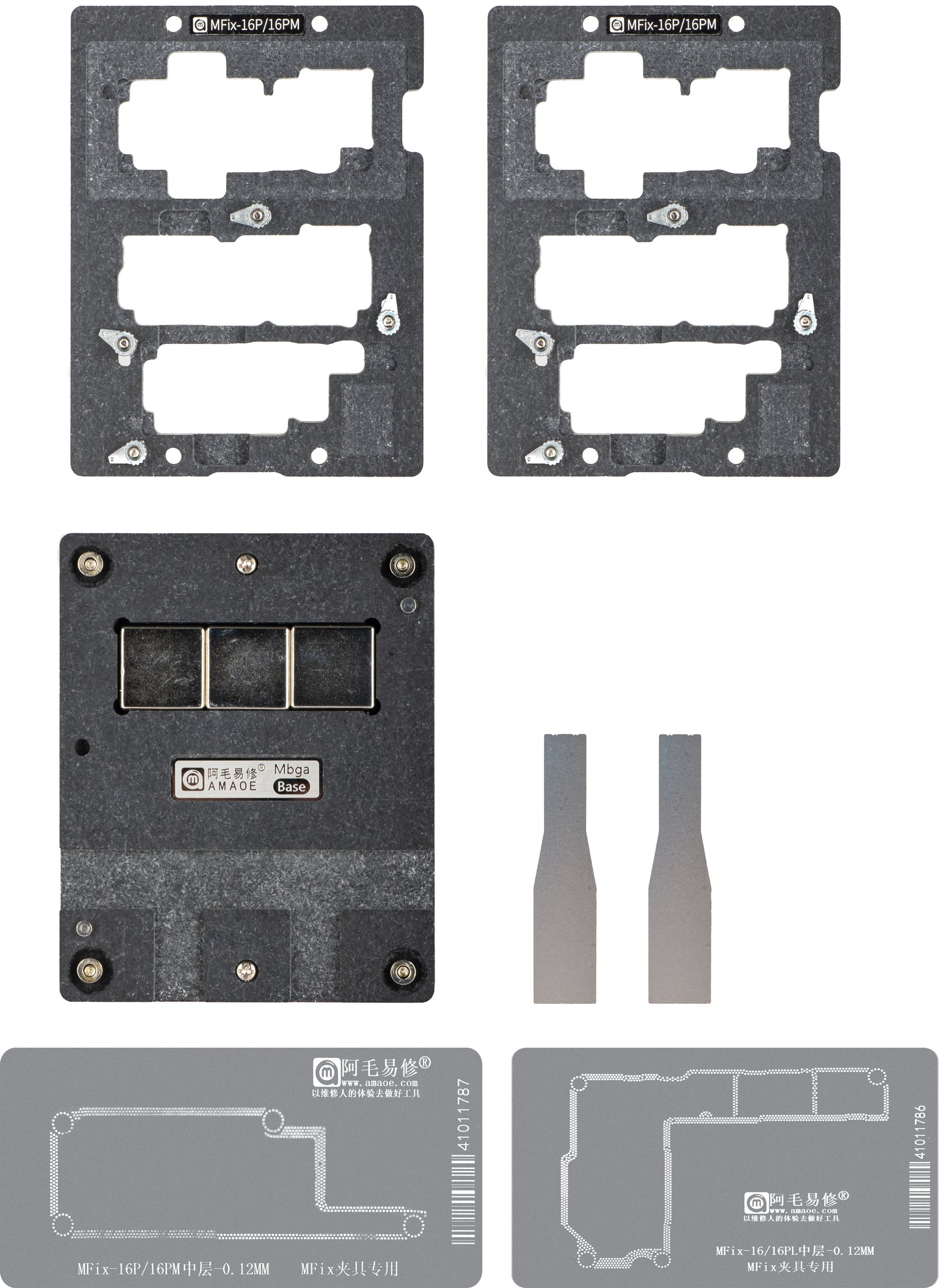 Suport de Lucru Reballing Amaoe MFix-16 pentru Apple iPhone 16 Series