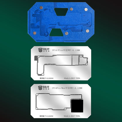 Suport de Lucru Reballing Best BST-084 pentru Apple iPhone 14 Series