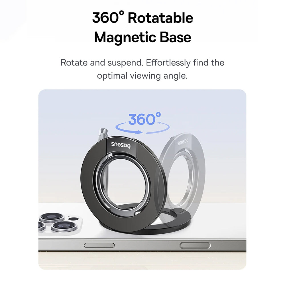 Suport Inel Baseus MagPro 3, Negru Z0004803