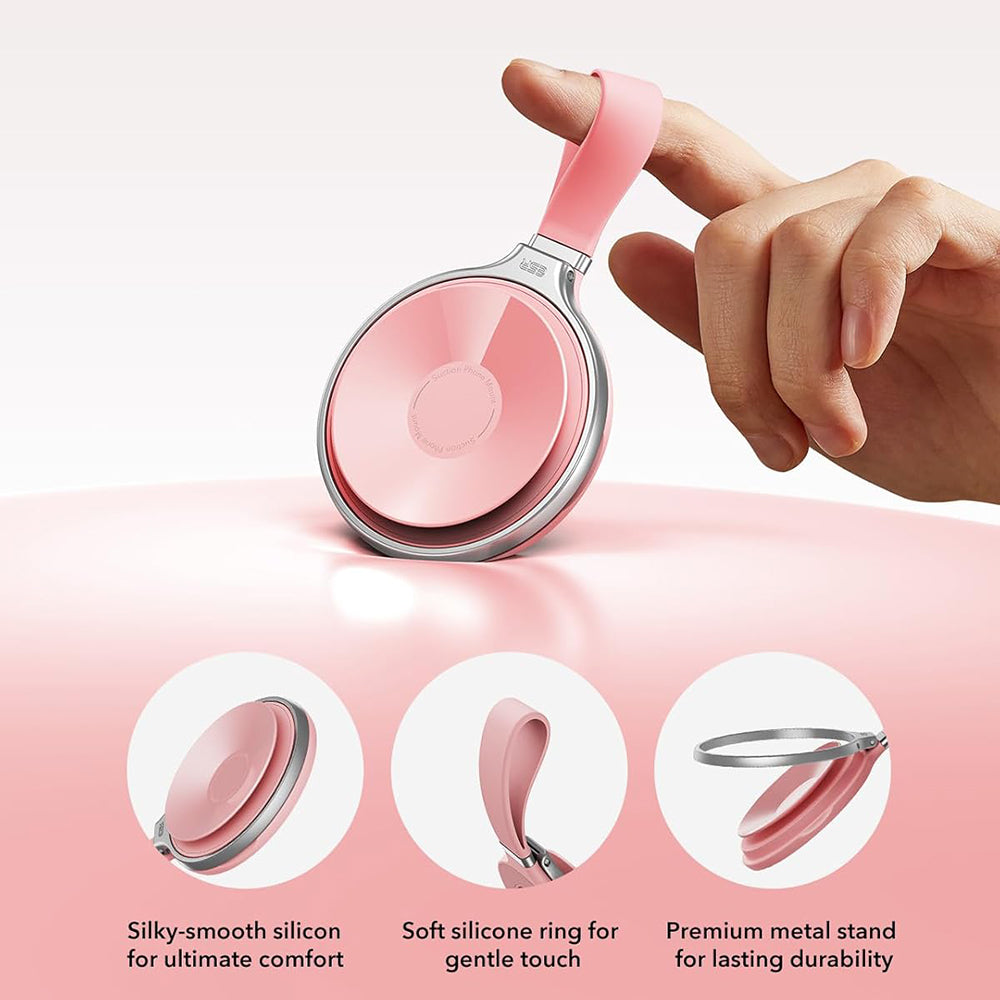 Suport Inel ESR HaloLock Leather, Universal, Roz