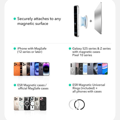 Suport Inel ESR HaloLock, Universal, Alb