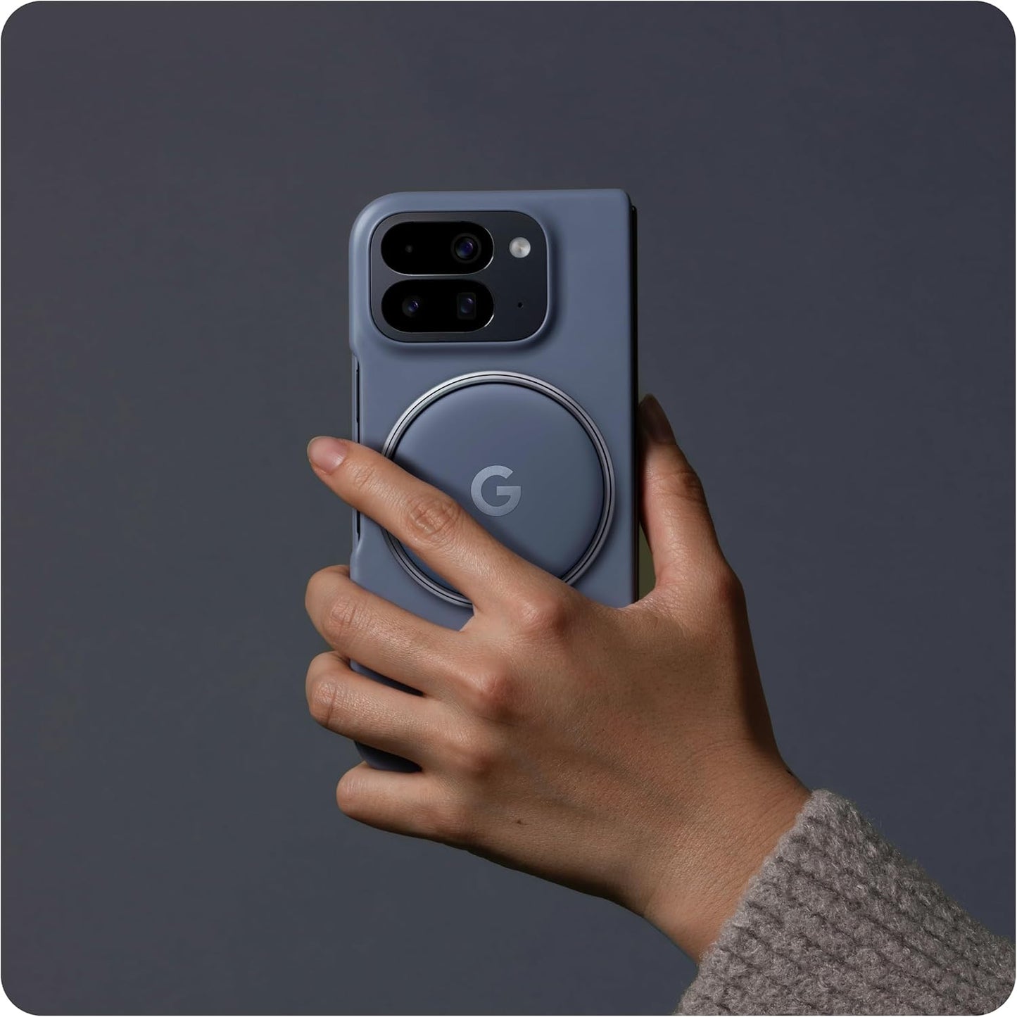Suport Inel Pixelsnap pentru Google Pixel 10 Series, Gri