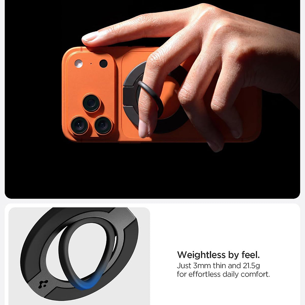 Suport Inel Spigen Dual Pop Mag S, Universal, Gri AMP11736