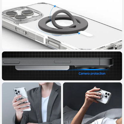 Suport Inel Spigen Dual Pop, Universal, Mov AMP11369