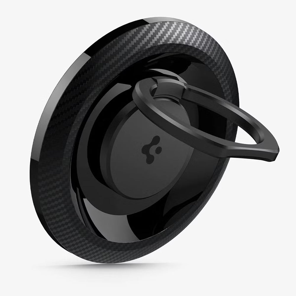 Suport Inel Spigen O-Mag OM100 Carbon, Universal, Negru AMP05505