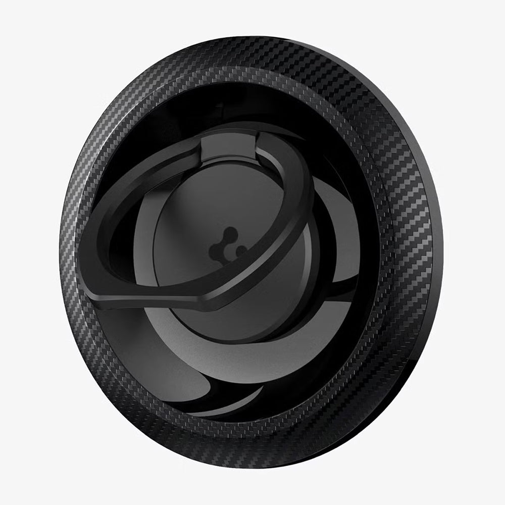 Suport Inel Spigen O-Mag OM100 Carbon, Universal, Negru AMP05505