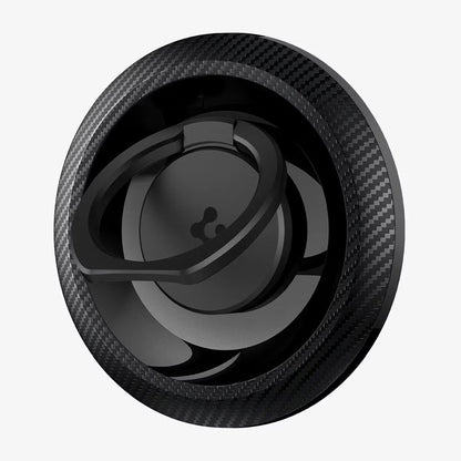 Suport Inel Spigen O-Mag OM100 Carbon, Universal, Negru AMP05505